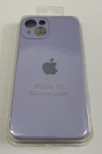 Чохол Silicone Case Copy Apple iPhone 13 Square Deep Purple, 06