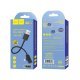 USB Кабель HOCO LS9 2in1 переходник USB - Lightning + Lightning Audio 1.2M (черный)