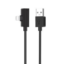 USB Кабель HOCO LS9 2in1 переходник USB - Lightning + Lightning Audio 1.2M (черный)