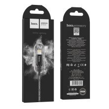 USB кабель HOCO X14 USB - Lightning, 1 метр, чорний