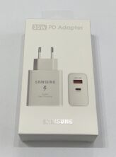 Мережевий Зарядний Пристрій Samsung S22 35W PD USB & USB-C and Cable USB-C Білий