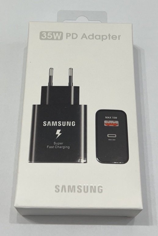 Мережевий Зарядний Пристрій Samsung S22 35W PD USB & USB-C and Cable USB-C Білий