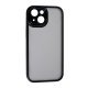 Чохол Metall Camera Touch Soft для Apple iPhone 15 Black