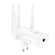 Wi-Fi репітер HOCO HI35 WiFi 4, білий