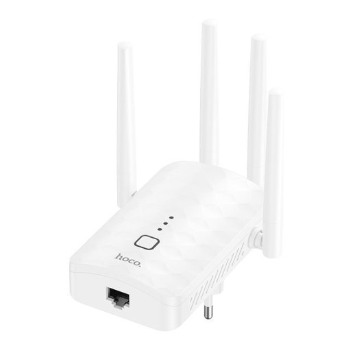 Wi-Fi репітер HOCO HI35 WiFi 4, білий