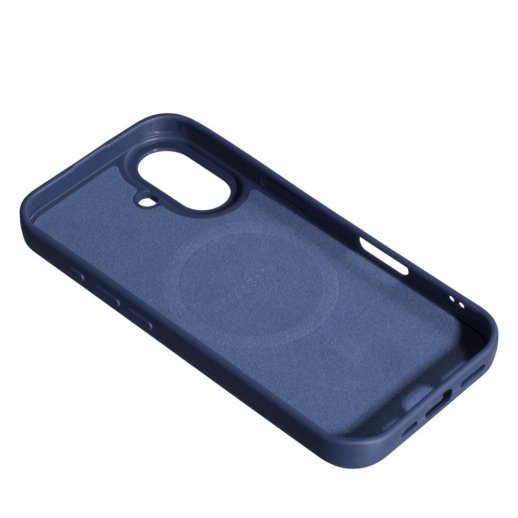 Силіконовий чохолНакладка Color (With Magnit) для Apple iPhone 17 Dark Blue