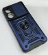 Armor Case With Curtain for Oppo A78 4G Dark Blue