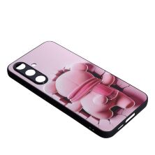 Накладка Fashion Mix для Samsung S24 FE Pink Bear