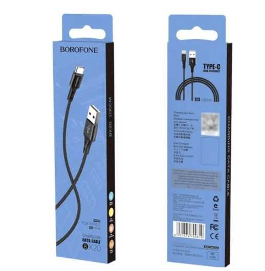 USB Cable Borofone BX20 Type-C 1m Black