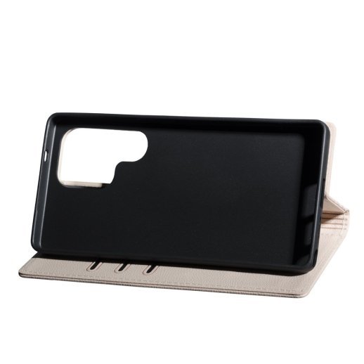 Книга Deluxe для Samsung S25 Ultra Pink Sand