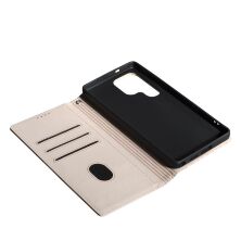 Книга Deluxe для Samsung S25 Ultra Pink Sand