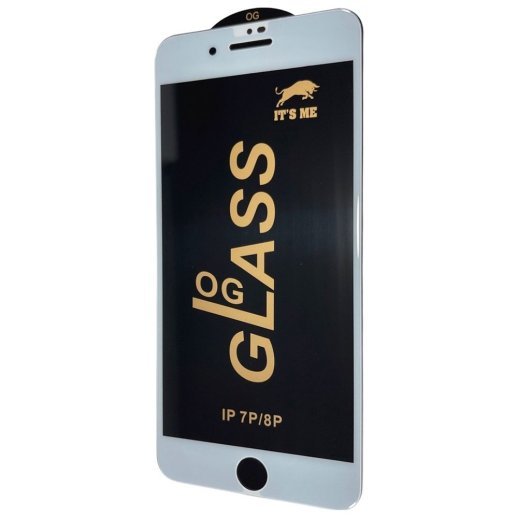 Захисне скло PREMIUM IT'S ME OG GLASS APPLE IPHONE 7 PLUS | 8 PLUS білий