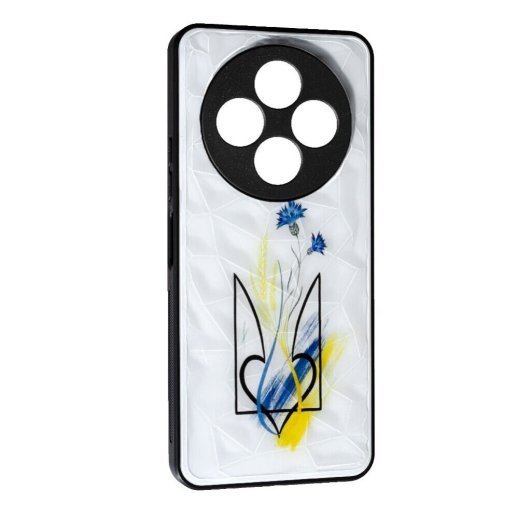 Накладка Prisma UA для Xiaomi Redmi 14C/Poco C75 Ukraine with flowers
