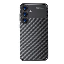 Накладка Tpu Carbon для Samsung S25 Black