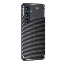 Накладка Tpu Carbon для Samsung S25 Black