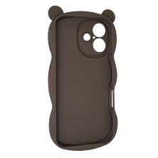 Силікон Hello Bear для Apple iPhone 16 Brown
