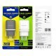 Мережевий зарядний пристрій BOROFONE BA25A Outstanding dual USB 2.1A