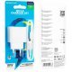 Мережевий зарядний пристрій BOROFONE BAS12A Erudite USB QC3.0 18W + кабель USB - MICRO, білий