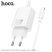 Мережевий зарядний пристрій HOCO N61 Gentle TYPE-C PD 20W + USB QC 3.0 + кабель TYPE-C - TYPE-C, білий