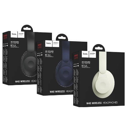 Бездротові повнорозмірні навушники HOCO W45 Enjoy, чорний