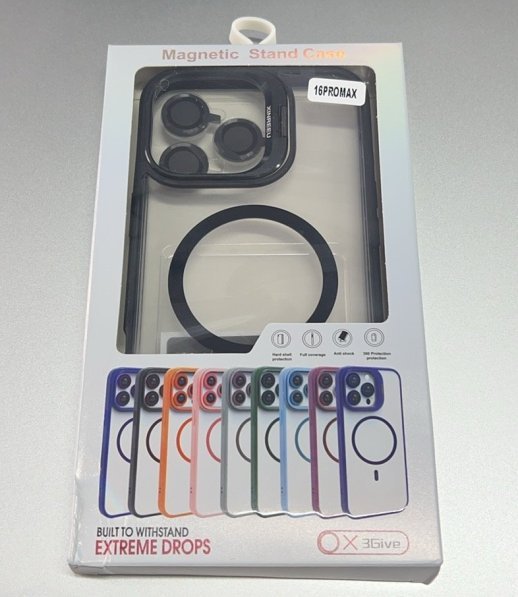 Чехол Magnetic Stand and Magsafe Apple Iphone 16 ProMax