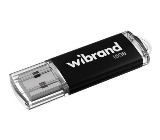 USB флеш 16Gb Wibrand Cougar Black 2.0