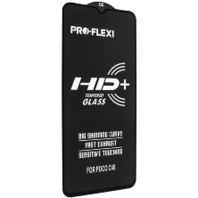 Захисне скло PRO-FLEXI HD+ POCO C40 ЧОРНИЙ