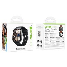 Годинник HOCO Y28 AMOLED Smart sports watch(call version), BLACK