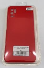 Чехол Silicone Case for Xiaomi Redmi Note 10 5G/Poco M3 Pro No Logo Red