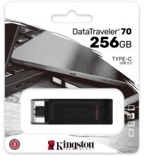 TYPE-C флеш 256GB 3.2 KINGSTON DT 70