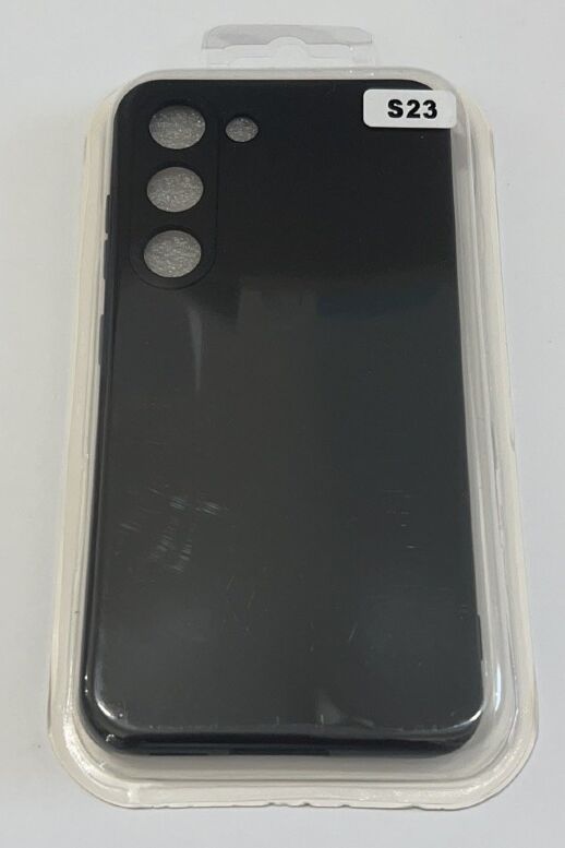 Чохол Silicone Case for Samsung S23 (S911B) No Logo Black