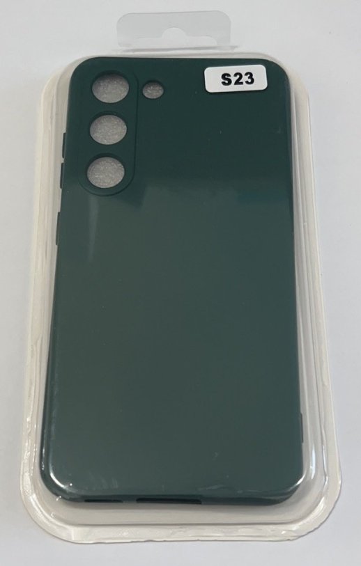 Чохол Silicone Case for Samsung S23 (S911B) No Logo Black