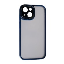 Чохол Metall Camera Touch Soft для Apple iPhone 15 Dark Blue