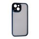 Чохол Metall Camera Touch Soft для Apple iPhone 15 Dark Blue