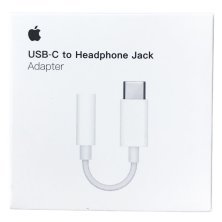 Адаптер ORIGINAL TYPE-C на 3.5 мм headphone jack, Model A2155, MU7E2ZM/A