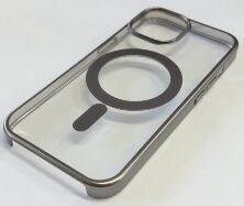 Чехол PS Case Apple iPhone 15 Titanium Silver