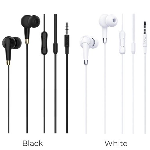 Дротові навушники HOCO M58, чорний