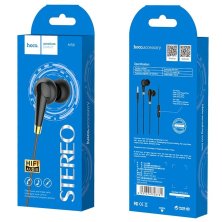 Дротові навушники HOCO M58, чорний