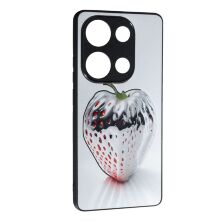 Накладка Fashion Mix для Xiaomi Redmi Note 13 Pro (4G) /Poco M6 Pro (4G) White Berry