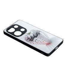 Накладка Fashion Mix для Xiaomi Redmi Note 13 Pro (4G) /Poco M6 Pro (4G) White Berry