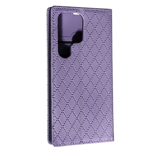Книга Deluxe для Samsung S25 Ultra Purple