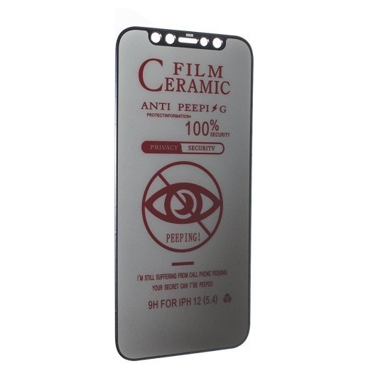 CERAMICS FILM PRIVACY APPLE IPHONE 12 mini 5,4" ЧОРНИЙ