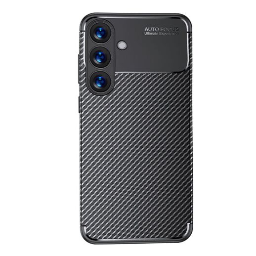 Накладка Tpu Carbon для Samsung S25 Plus Black