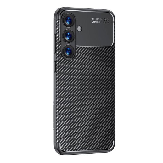 Накладка Tpu Carbon для Samsung S25 Plus Black