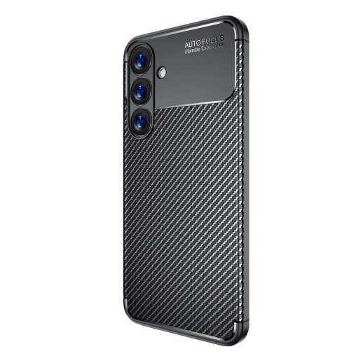 Накладка Tpu Carbon для Samsung S25 Plus Black