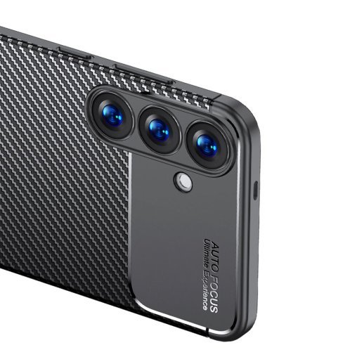 Накладка Tpu Carbon для Samsung S25 Plus Black