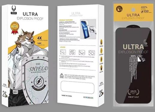 Захисне скло ESD ULTRA M&OK GLASS SAMSUNG A715 Galaxy A71 | NOTE 10 LITE | S10 LITE | A81 | A91