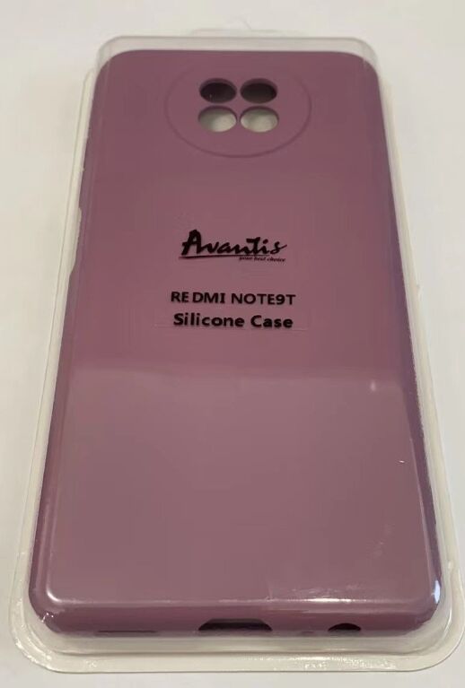 Avantis Full Silicone Case Xiaomi Redmi Note 9T Lilac Pride