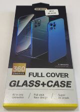 Case 360 + Screen Protector Clear for Apple Iphone 11 Black