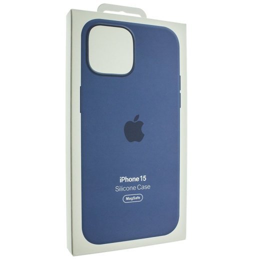 Чехол силиконовый Full Soft Touch с анимацией MagSafe для iPhone 15 PRO 6.1"